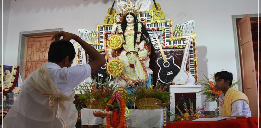 Saraswati Puja & Saraswat Sammelan