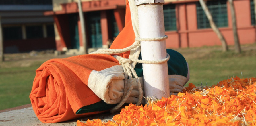 Saluting the Tri-Colour